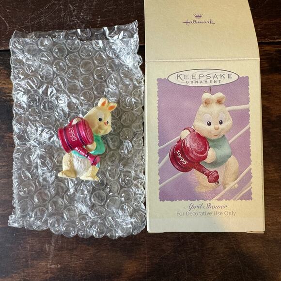 Hallmark 1995 April Showers Spring Easter Keepsake Ornament NEW - Picture 5 of 5
